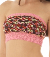 Geo Floral Stretch Lace Bandeau F8970220 by Free People